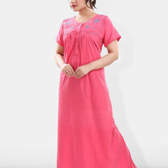Be You V Neck Maxi Nightdress