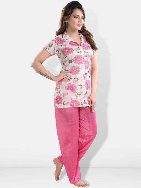 Be You Women Floral Printed Night suit