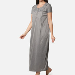Be You Striped Maternity Maxi Nightdress