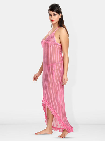 Be You Self Design Net Baby Doll With Brief