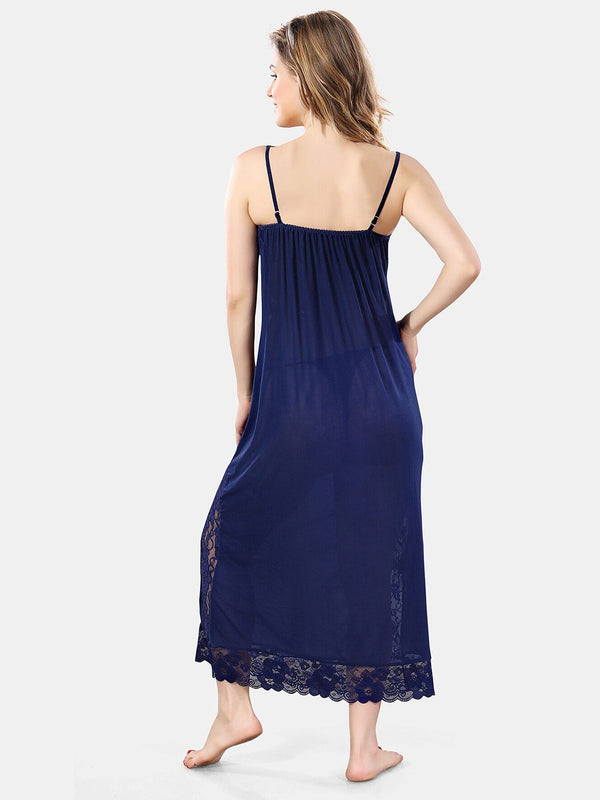 Be You Self Design Shoulder Straps Net Baby Doll