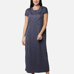 Be You Striped Maternity Maxi Nightdress