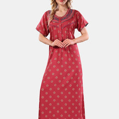 Be You Floral Printed Maxi Nightdress