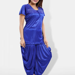 Be You Pack of 2 Square Neck Satin Night suit