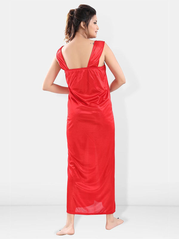 Be You Satin Maxi Nightdress With Robe