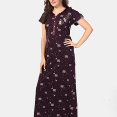 Be You Printed Maxi Nightdress