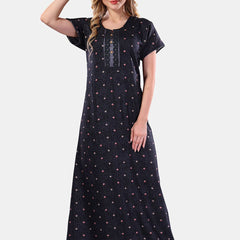 Be You Geometric Printed Maxi Nightdress