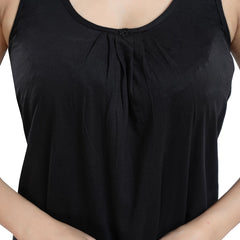 Be You Sleeveless Cotton Midi Nightdress