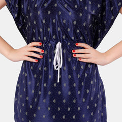 Be You Conversational Printed Satin Night Suit