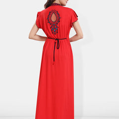 Be You Embroidered Maxi Nightdress