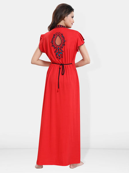 Be You Embroidered Maxi Nightdress