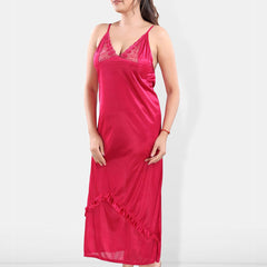 Be You Satin Maxi Nightdress With Robe