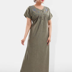 Be You V Neck Maxi Nightdress