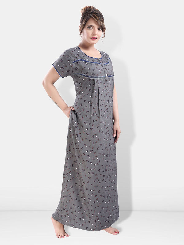 Be You Floral Printed Maxi Nightdress