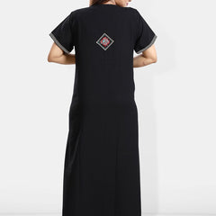 Be You Embroidered Maxi Nightdress