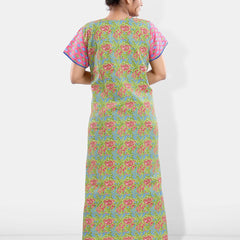Be You Floral Printed Maxi Nightdress