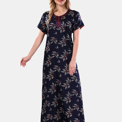 Be You Floral Printed Maxi Nightdress