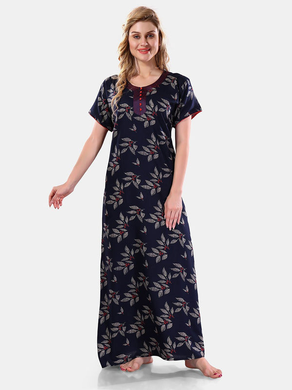 Be You Floral Printed Maxi Nightdress