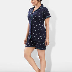 Be You Geometric Printed Night suit