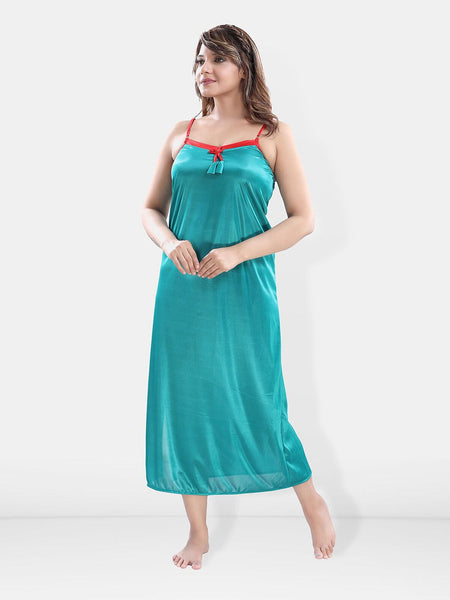 Be You V-Neck Maxi Nightdress With Robe