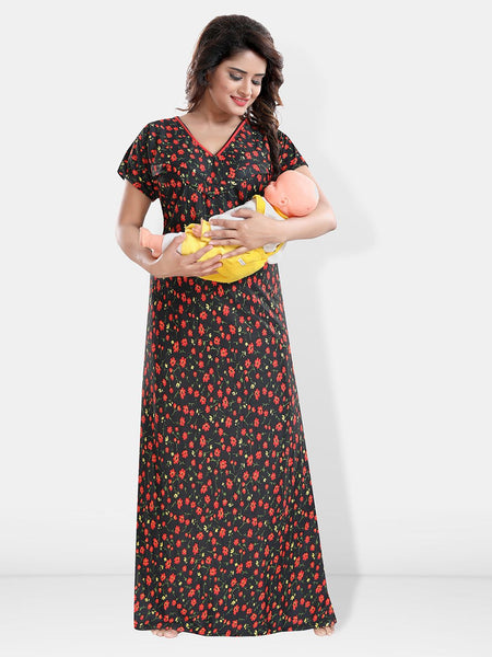 Be You WomenPack Of 2 Printed Maxi Nightdress