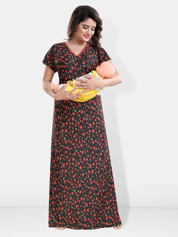 Be You WomenPack Of 2 Printed Maxi Nightdress