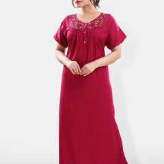 Be You V Neck Maxi Nightdress