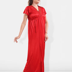 Be You Satin Maxi Nightdress With Robe