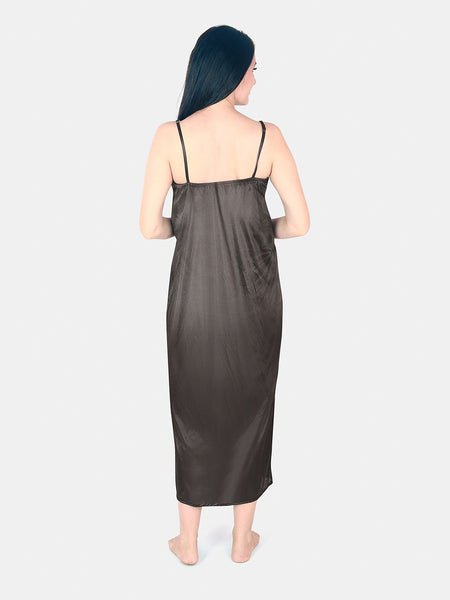 Be You Floral Lace Satin Maxi Nightdress With Robe