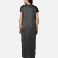 Be You Striped Maternity Maxi Nightdress