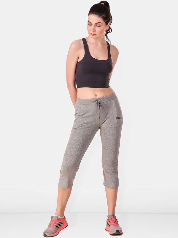 Be You Women Solid  Mid Rise Three-Fourth Tights