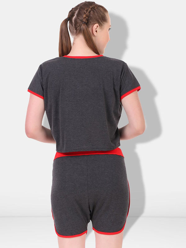 Be You Solid Cotton Blend Night suit
