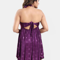 Be You Satin Wrap Nightdress With Robe