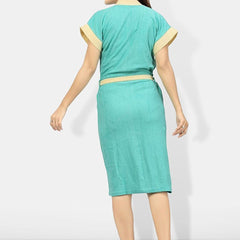 Be You Women Cotton Anti-bacterial Super Soft Bath Robe With Belt