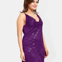 Be You Self Design Shoulder Straps Satin Baby Doll