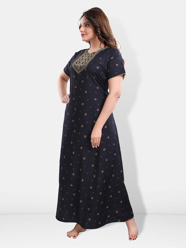 Be You Floral Printed Maxi Nightdress