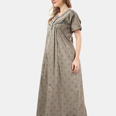 Be You Floral Printed Maxi Nightdress