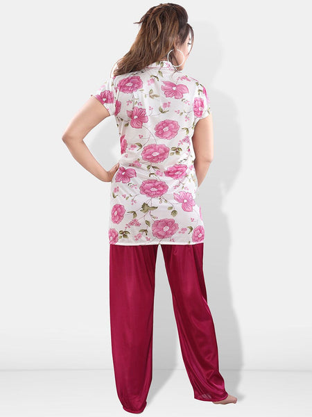 Be You Women Floral Printed Night suit