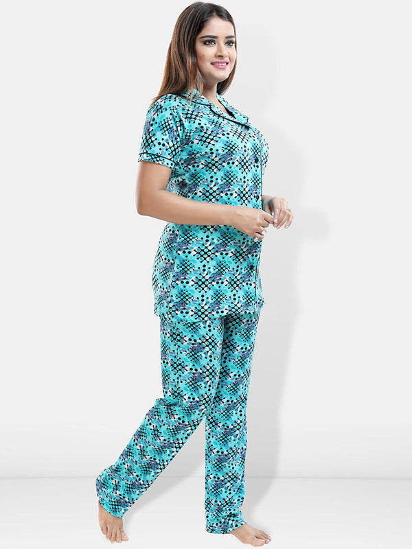 Be You Pack of 2 Printed Shirt With Pyjamas