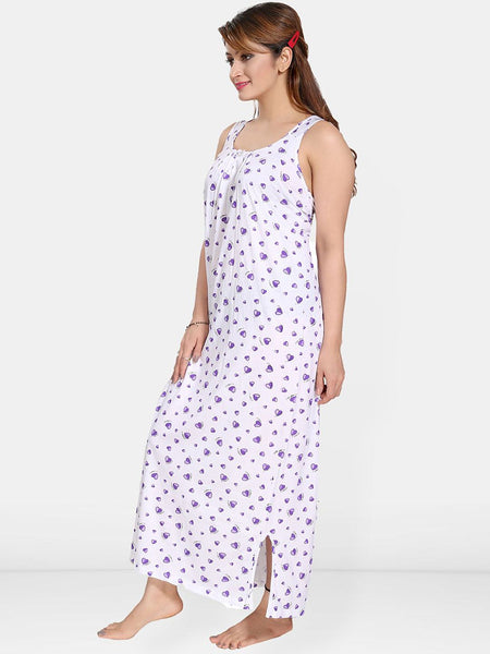 Be You Women Printed A-line Nightdress