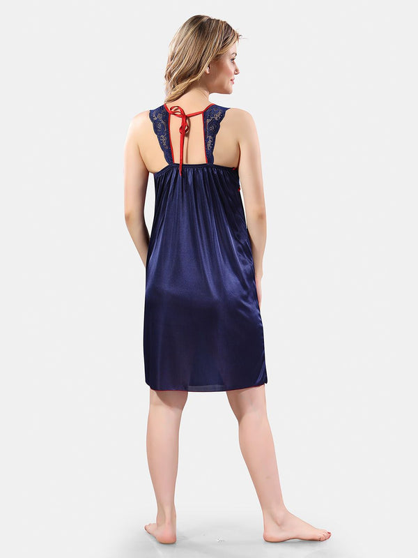Be You Shoulder Strap Satin Maxi Nightdress With Robe