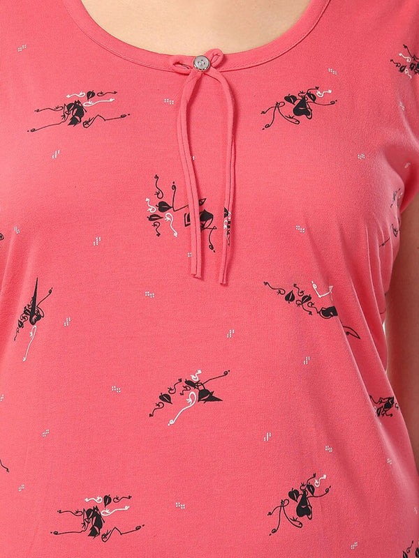 Be You Printed Maxi Nightdress