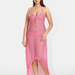 Be You Self Design Net Baby Doll With Brief