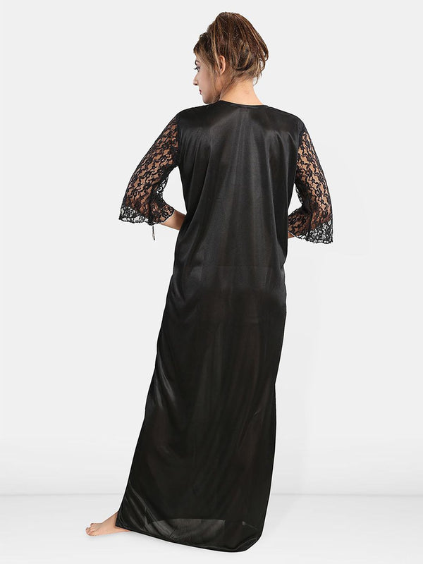 Be You V-Neck Maxi Sweat Nightdress