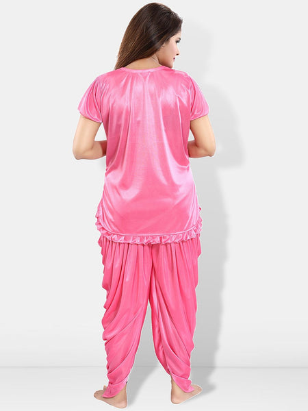 Be You Square Neck Satin Night suit
