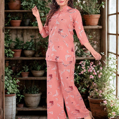 Be You Printed Top & Trousers Co-Ord