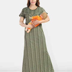 Be You Printed Maxi Nightdress