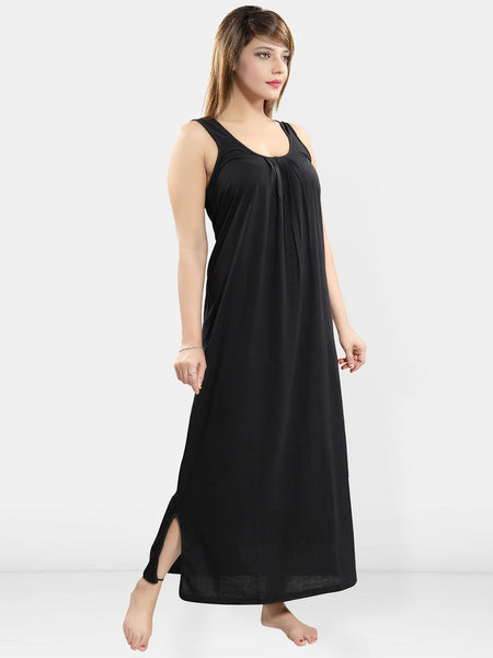 Be You Sleeveless Cotton Maxi Nightdress