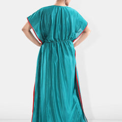 Be You V-Neck Satin Maxi Kaftan Nightdress