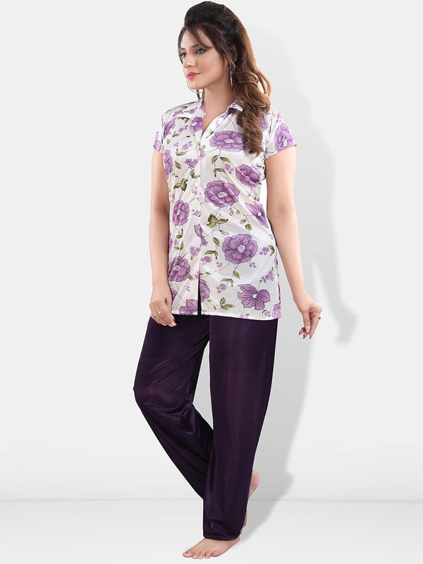 Be You Women Floral Printed Night suit